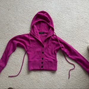 Vintage cashmere Dolce + Gabana hoodie